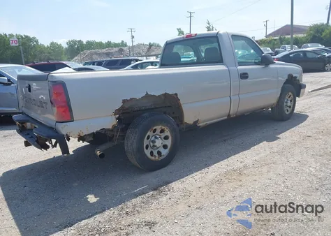 2006 Chevrolet Silverado 1500 Work Truck из США, поврежденный, VIN 3GCEC14X16G247106